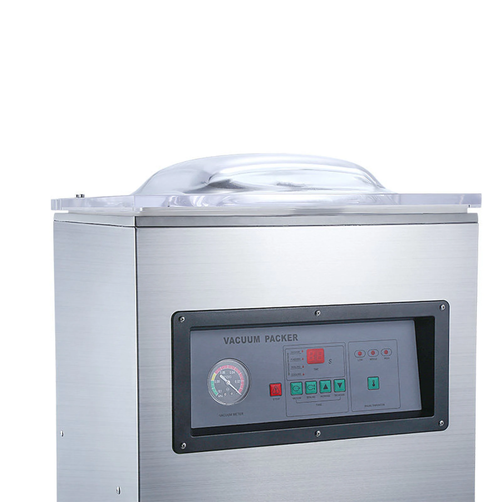 DZQ-500 Single Chamber Powerful Vacuum Shrinking Sealer Machine for Sealing Packing Plastic Nylon PP PE Foil Kraft Paper Bags