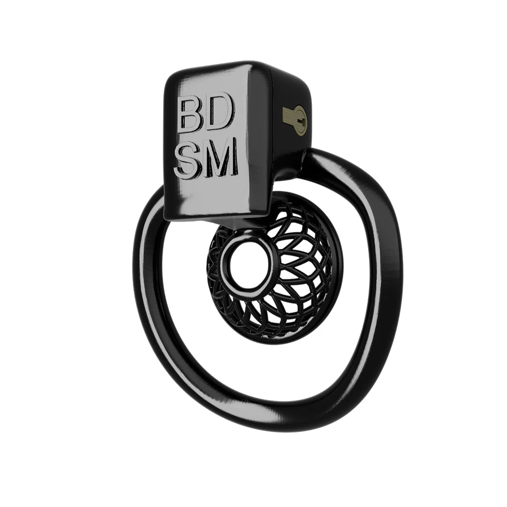 BLACK Basket CD TS Super Small Chastity Cage Devices Bondage Lock Penis Ring BDSM Cock Cage Ladyboy Sissy Male Sex Toys image 5