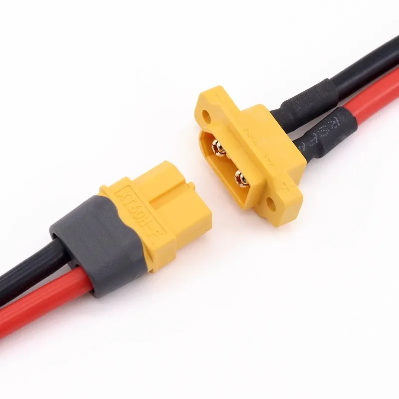 XT60E1-M Male Model Aircraft Power Fixed Battery Interface Plug Model Motor Electric Adjustment XT60H Plug