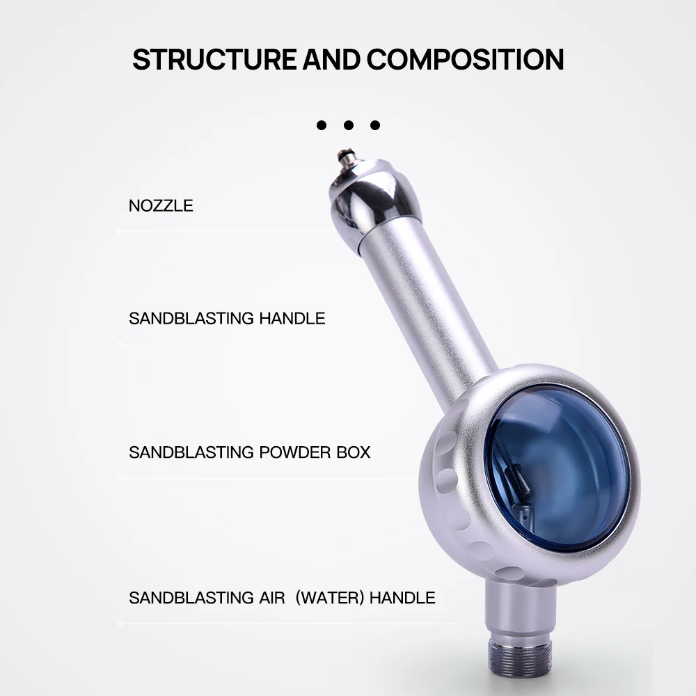 Azdent Dental Air Polisher Sandblasting Gun Anti-resorption Facility 121℃ Sterilized 2/4 Holes Optional