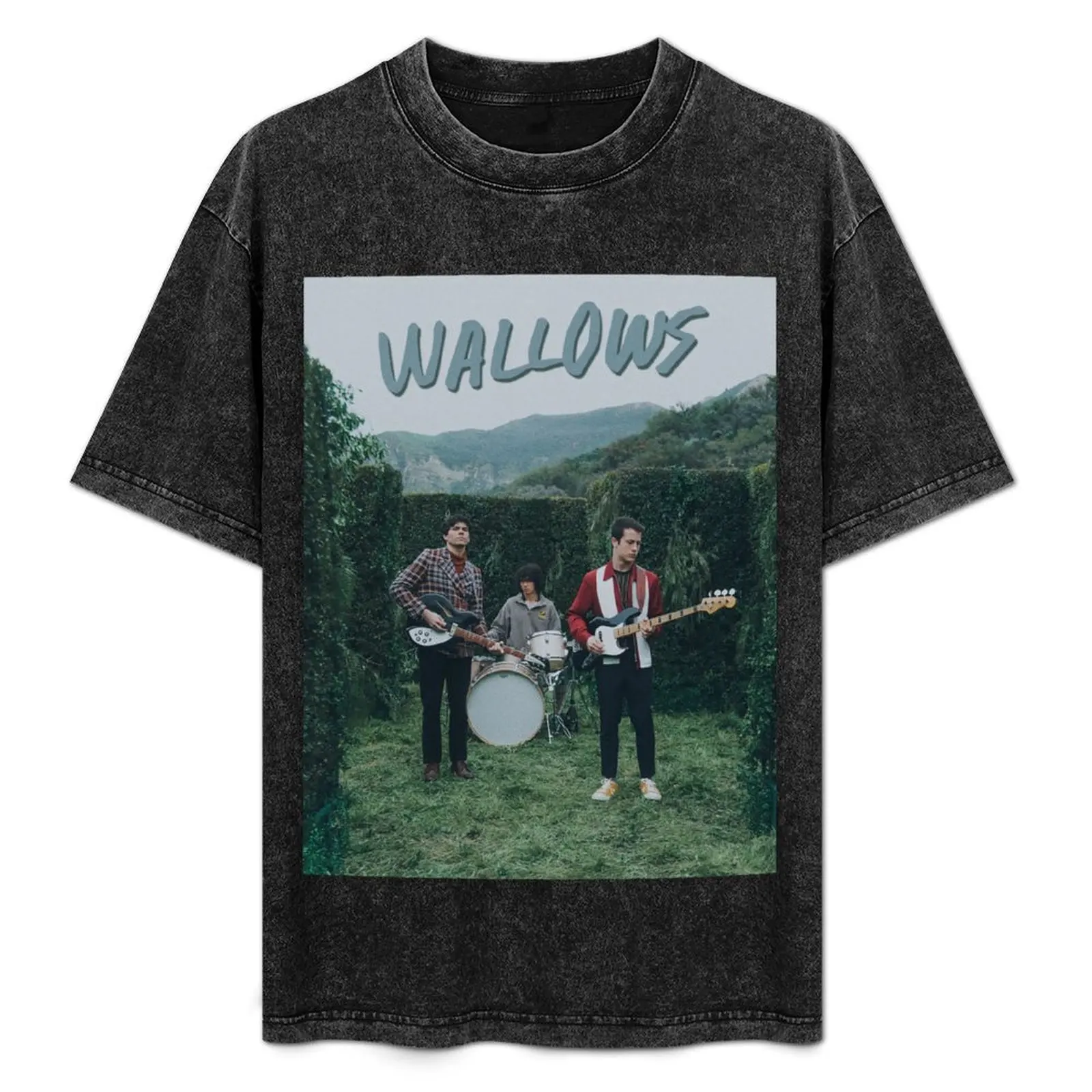 

Футболка Wallows Garden, однотонная футболка больших размеров