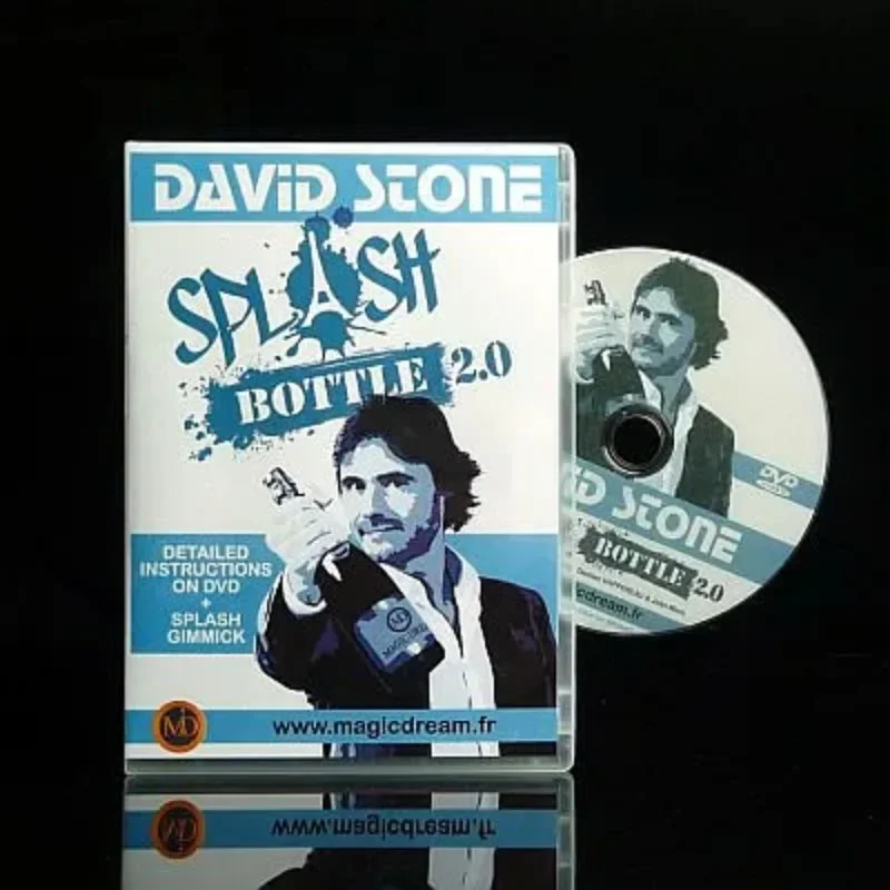 

Splash Bottle 2.0 By David Stone (DVD and Gimmicks) Magic Tricks Props Close-Up Stage Street Magician Magia