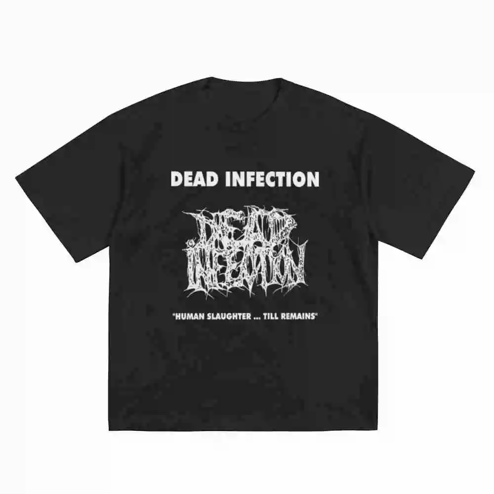 Dead Infection Singles Collection Short Sleeve Tee 100% Cotton T-Shirt