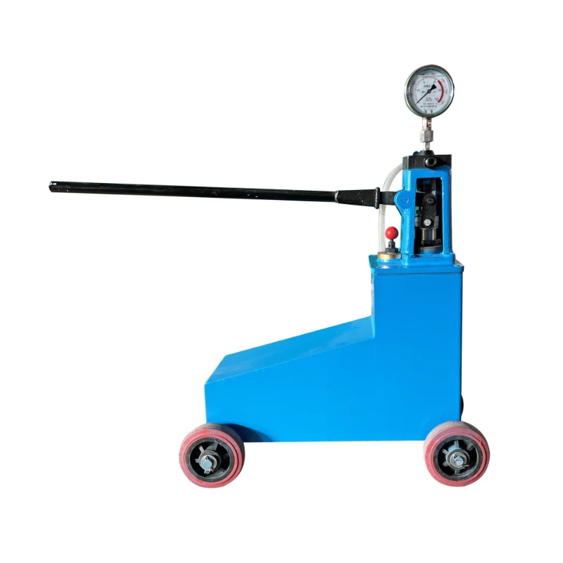 

Electric pressure test pump Double cylinder reciprocating pressure test pump Electric