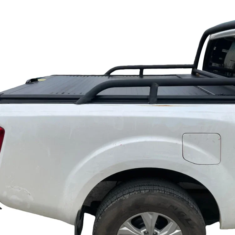 Cubierta de lona manual personalizada KQX para caja de camioneta Tacoma Chevrolet Navara JMC, tipo camper shell