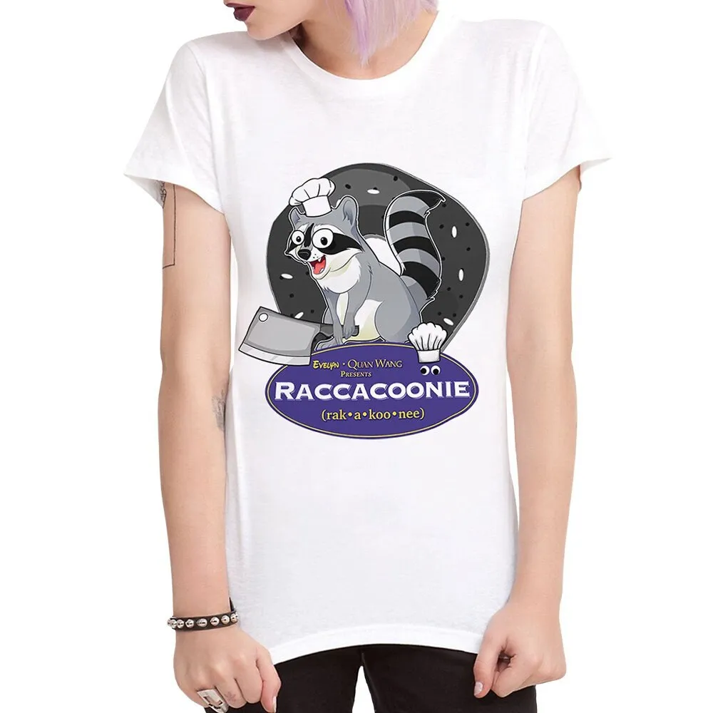 

Raccacoonie Chef T Shirt Everything Everywhere All at Once Sizes 100 Cotton EVE 04020