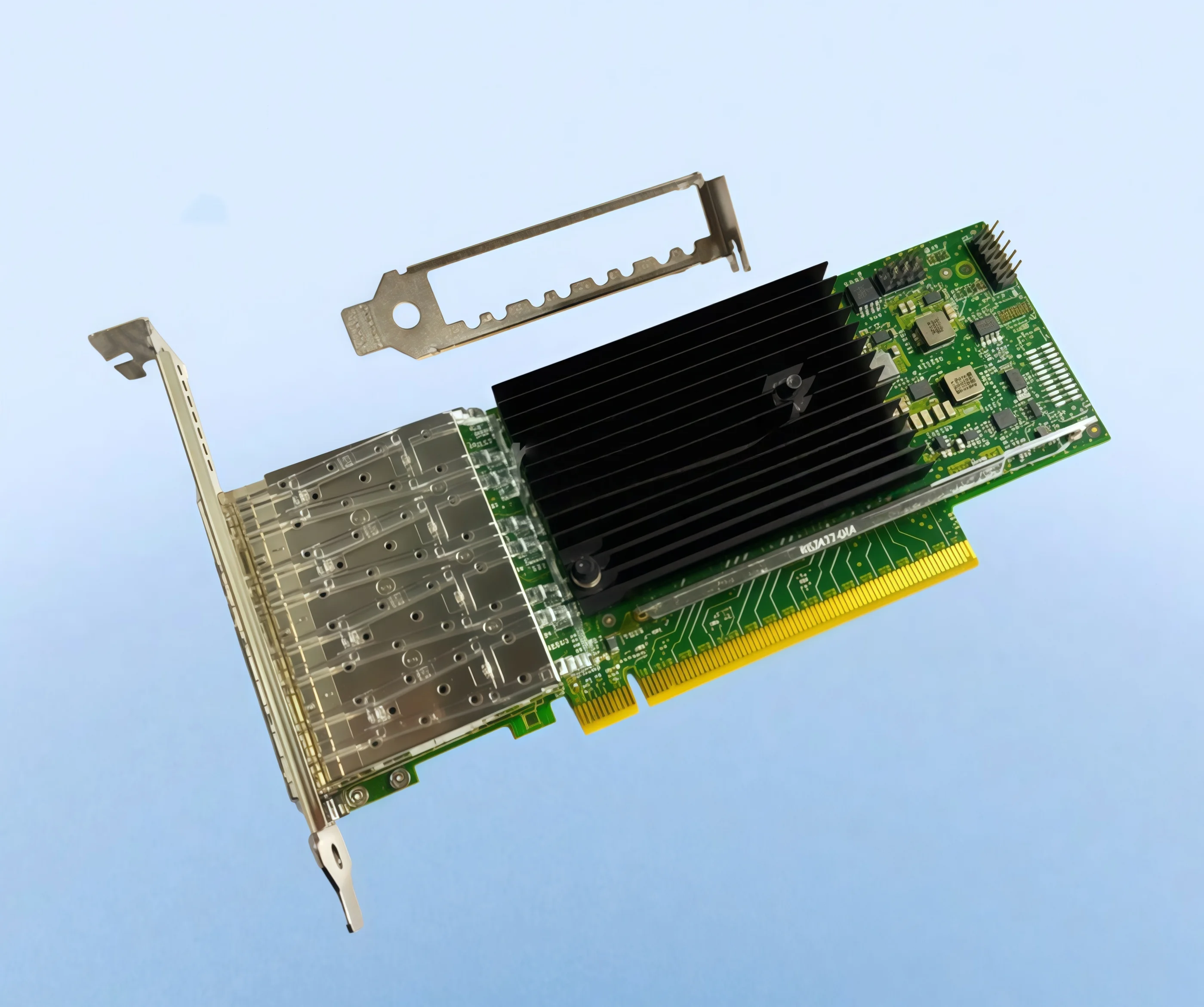 Brand new original E810-XXVDA4, RoCEv2/RDMA/iWARP, 4-port 25G, PCIe 4.0 network card / Anti-counterfeiting