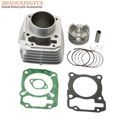 Motorcycl CBF 63.5mm Big Bore Cylinder Block Kit For Honda CRF CG Titan NX150 Bros NXR 150cc Upgrade 185cc