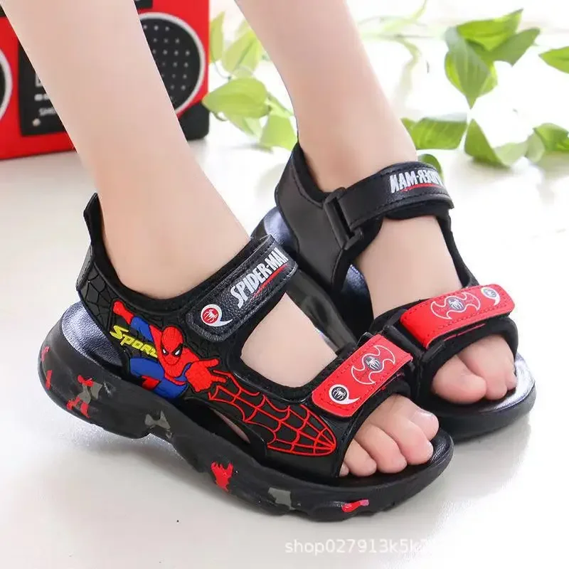 Sandali estivi per neonate per bambini Cartoon Spiderman studente scarpe sportive bambini ragazzi bambino bambini pantofole da casa scarpe da