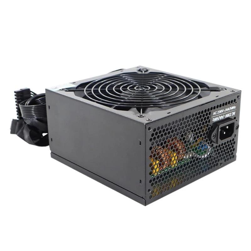 Ruhige 550 -W -Gaming -PC -Stromversorgungsrate 550W Stromversorgung mit energiesparenden Hydrauliklagerlüfter und PFC