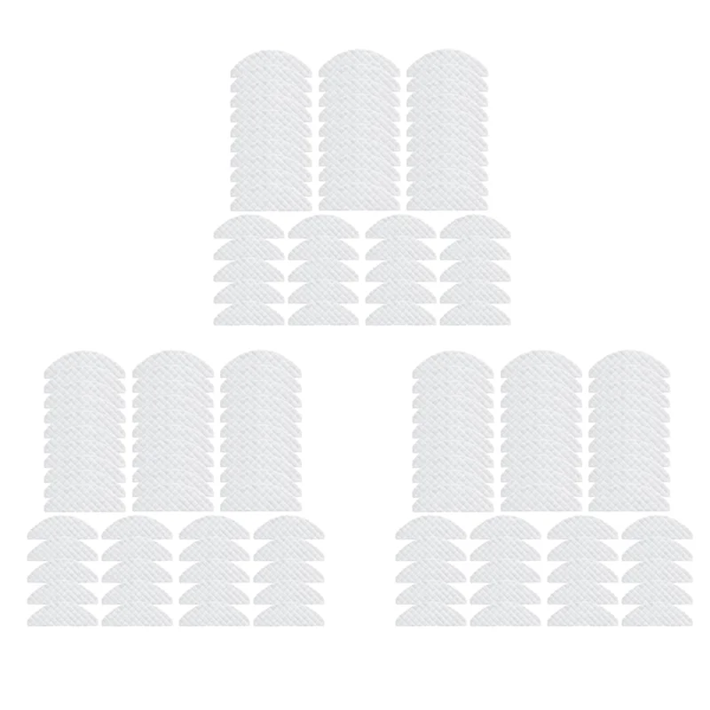 Y59A 150 قطعة مماسح الملابس المتاح مناديل أجزاء اكسسوارات لشاومي ROIDMI EVE زائد روبوت الأنظف الكناس