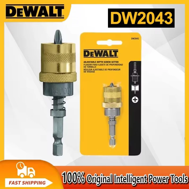 

DEWALT DW2043 1/4 In. Hex Adjustable Screw Depth Setter Cross Screwdriver Setter Power Tool Accessories Woodworker