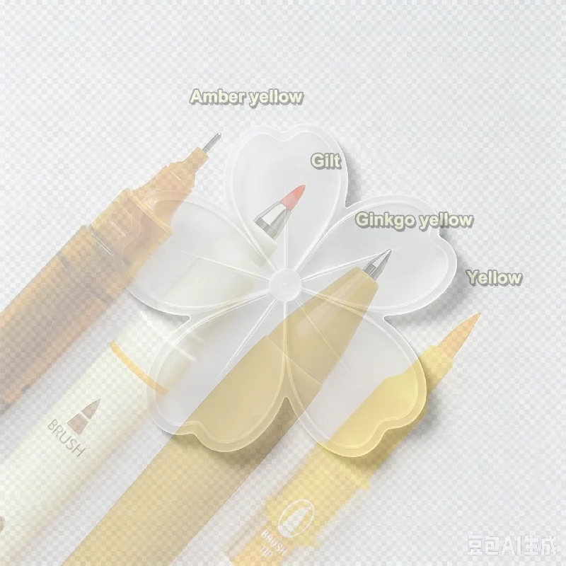 4Pcs Vintage Pens Set Quick-Dry Ink For Smooth Writing Journal Pen Ideal For Office Work & Notebooks