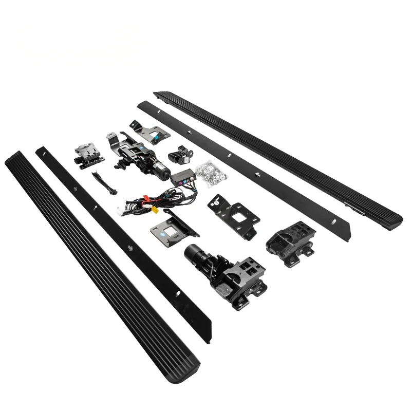 

Full Set Sports Style Aluminum Alloy Side Step No Drilling Installation Automatic Power Running Board