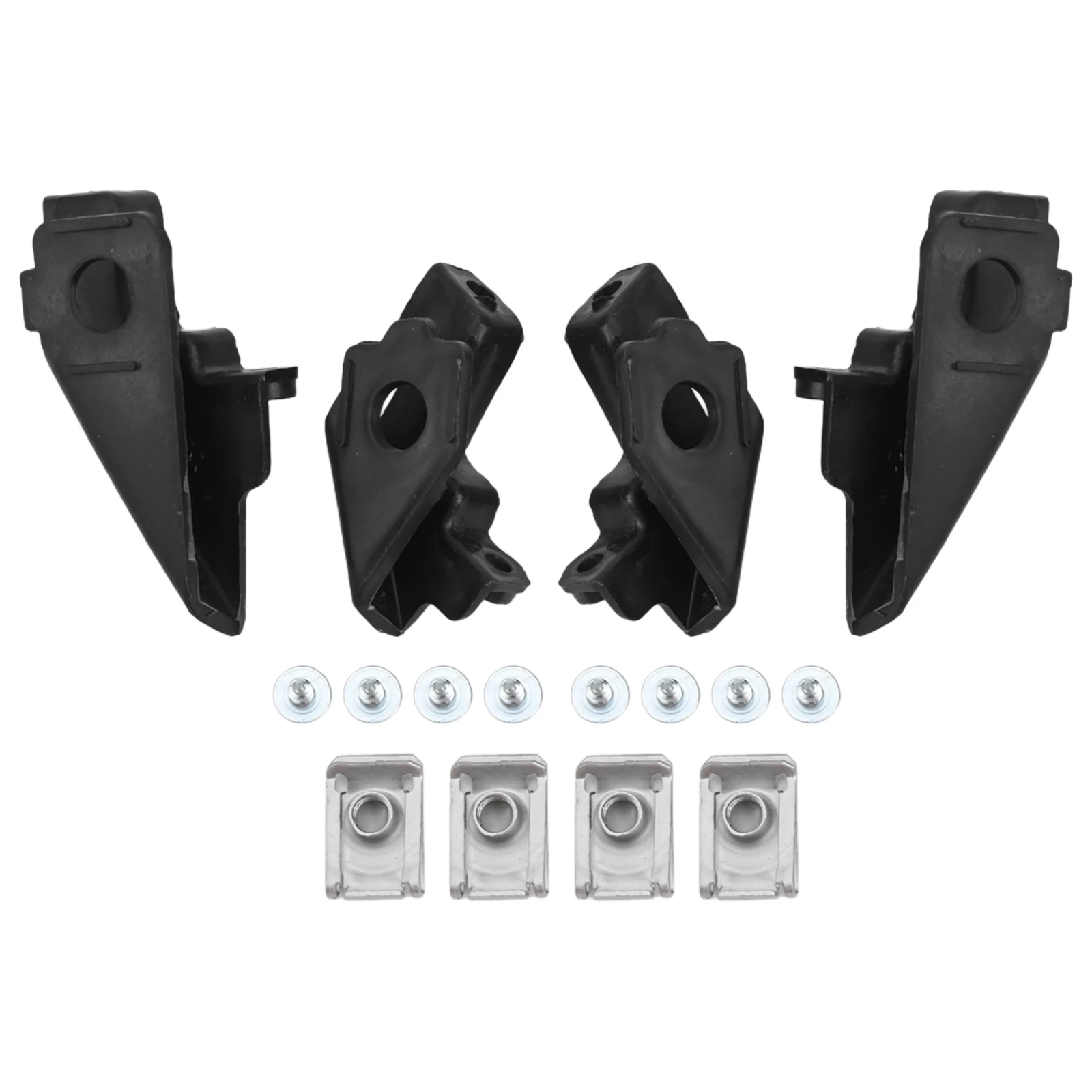 Replacement Headlight Bracket Clips Compatible with For Polo (09 17) Complete Kit Featuring Necessary Fasteners and Gaskets