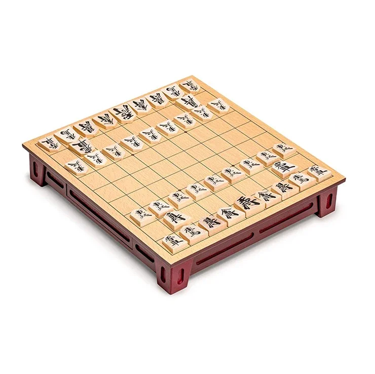 Factory Suppliers Luxury Different Themes of Wooden Shogi Game Set Japanese Chess Board Games Sets for 2 3 or 4 Players