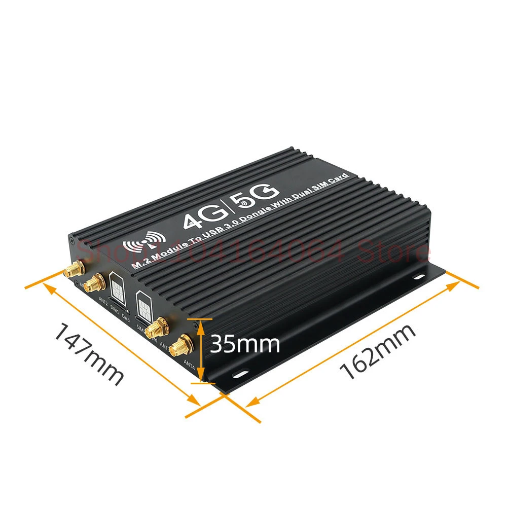 NGFF 4 Antenna High-speed 5G Wireless Network Card Module Adapter Card M.2 to USB3.0 Development and Testing Adapter Board