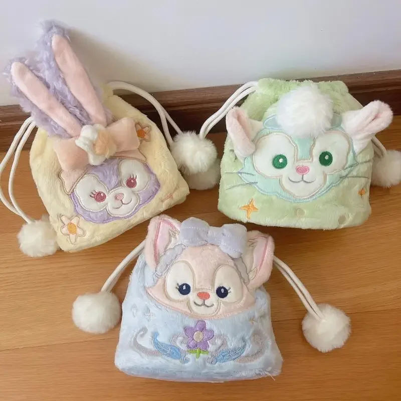 Haute qualité StellaLou LinaBell Gelatoni sac en peluche dessin animé sac à cordon porte-monnaie sac cosmétique cadeaux d'anniversaire fille