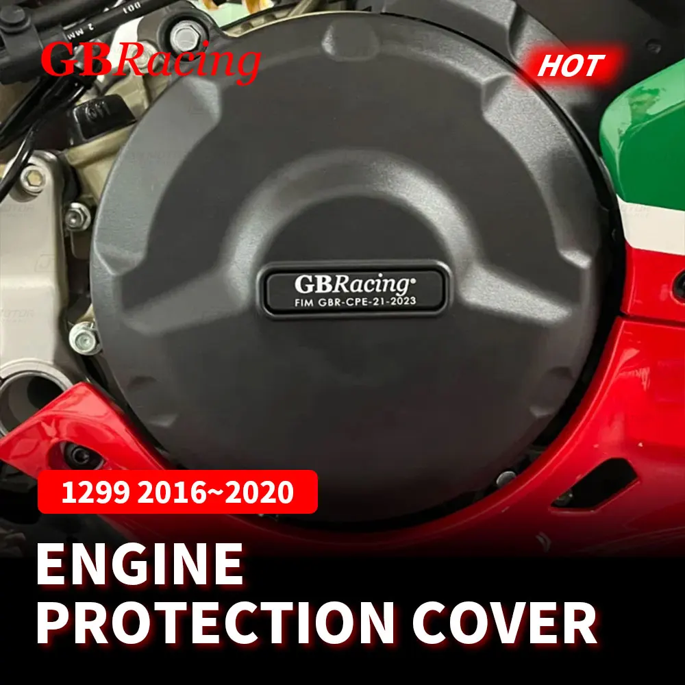 

GB Racing Engine Cover Set For DUCATI 1299 2016 2017 2018 2019 2020 Alternator Clutch Pump Protect Cover Accessories