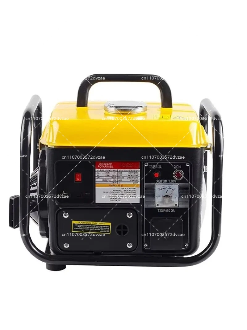 low noise generator, portable, brushless micro two-stroke single-phase generator for household, 220 V