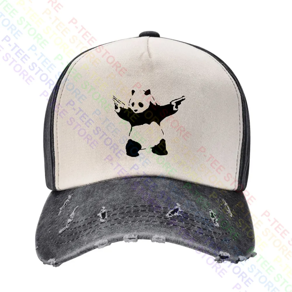 

Banksy Panda Urban Graffiti Baseball Cap Snapback Caps Knitted Bucket Hat