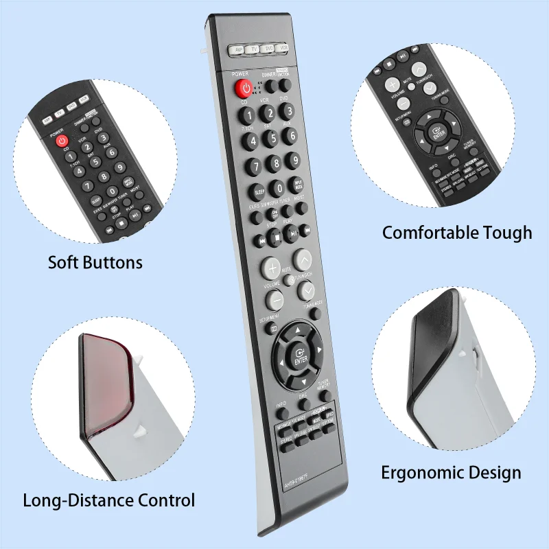 AH59-01867F AH5901867F Remote Control Compatible with Samsung Digital Surround AV Receiver YSP4000BL AVR720 HT-AS720 HTAS720ST Y