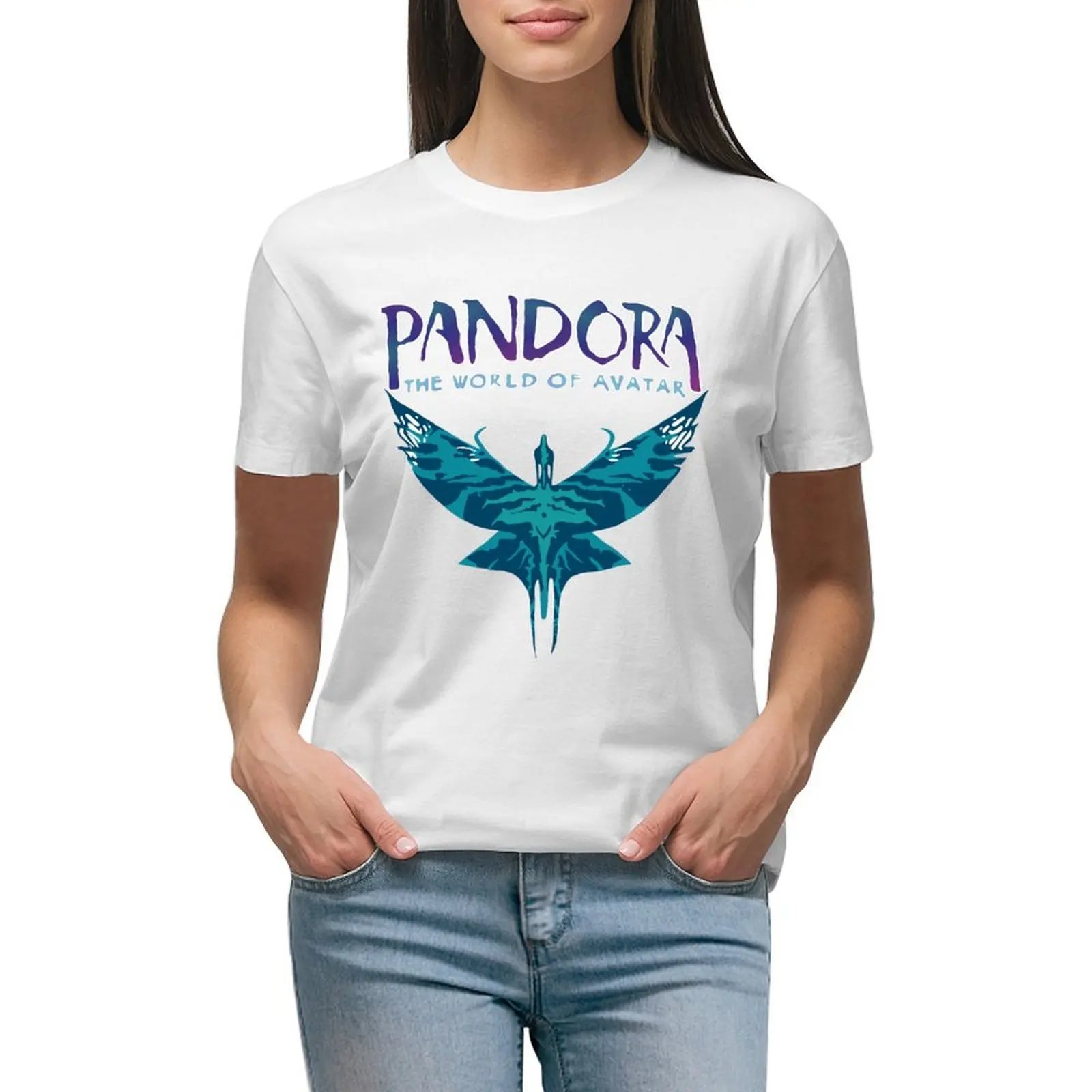 

Pandora T-shirt oversized summer tops Female clothing woman t shirt