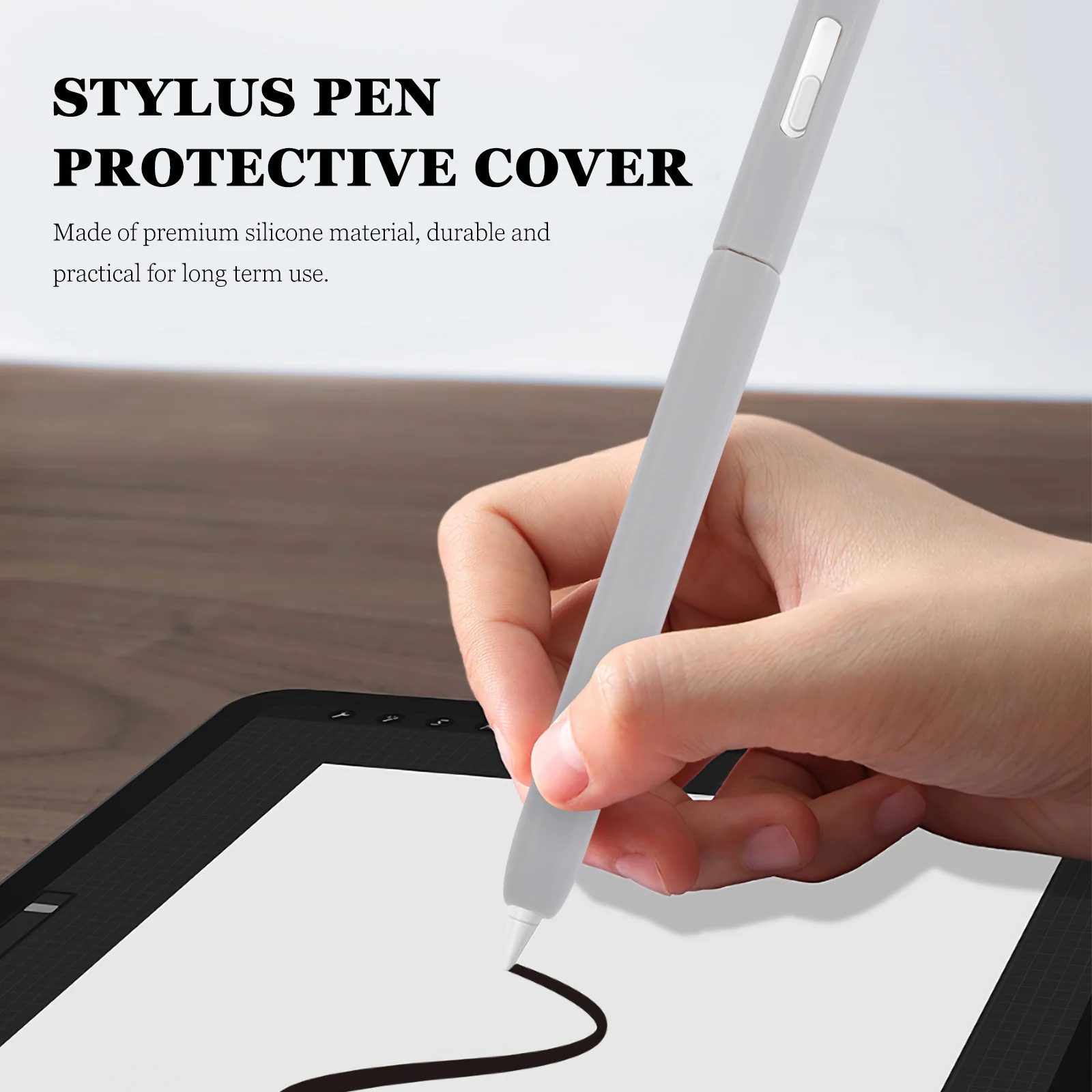 

Stylus Pen Cover Silicone Protective Sleeve 360 Degree Protection Anti-Shock Scratch Resistant Smooth Non-Slip Grip for Galaxy