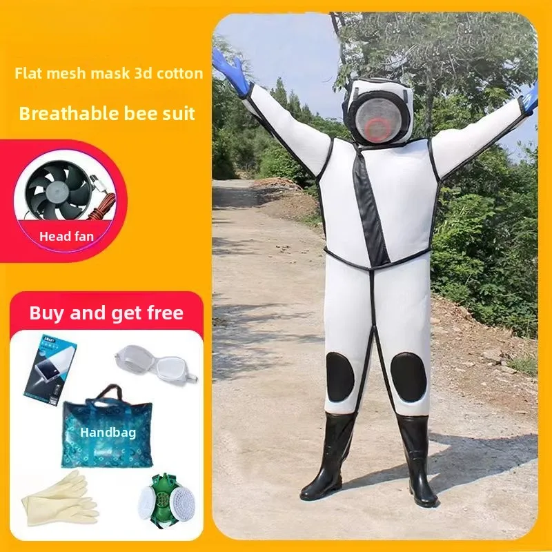 Hornet clothing Anti-hornet clothing Electric fan protective onesie Breathable protective clothing