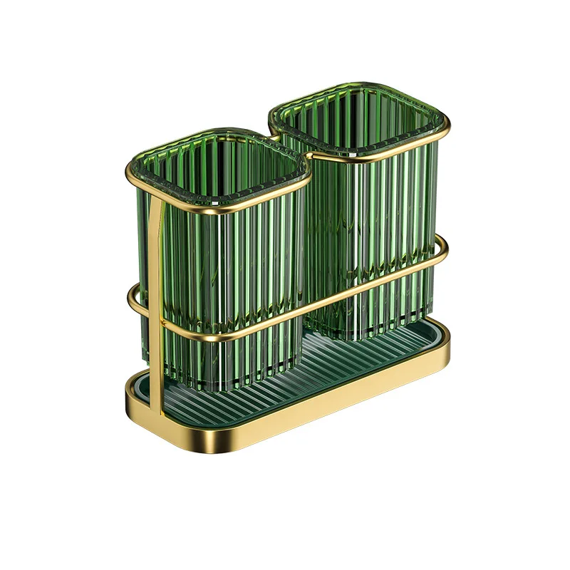 1pc Kitchen Chopsticks, Spoons, Knives, Storage and Drain Racks, and Can Be Wall-hung with Light Luxury Chopstick Holders