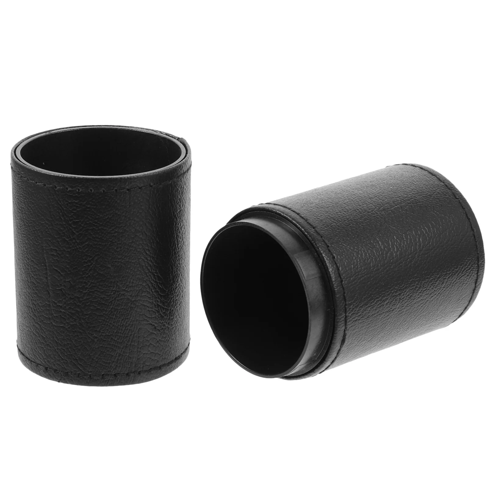 Portapennelli per Trucco in PU, Organizzatore Durevole di Grande Capacità, Portapenne da Scrivania, Organizzatore per Articoli Artistici