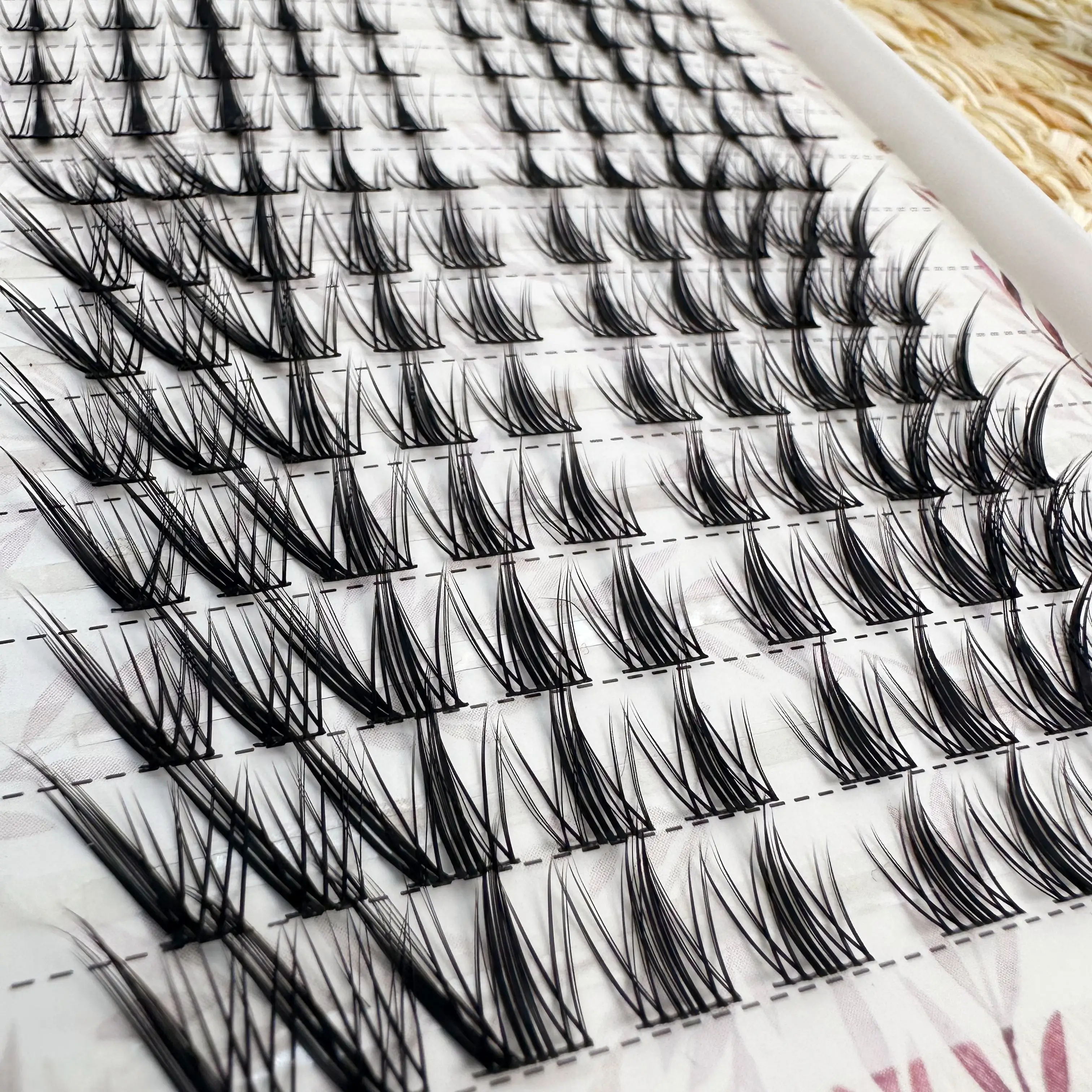 288 Stück gemischte künstliche Wimpern, natürliches Aussehen, superweich und leicht, inklusive Su Dai Ji, Cani, Bubble Spirit, Nine-Tailed Rabbit – Detail 3
