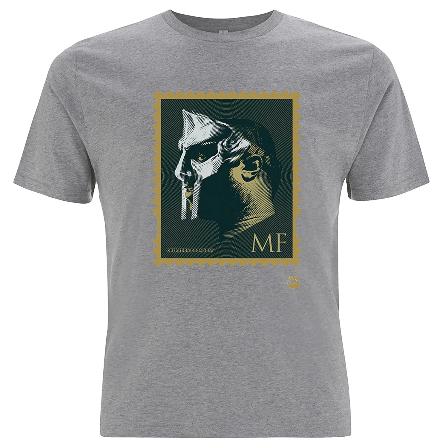 MF DOOM HipHop Stamp Summer Casual T-Shirt Men's and Women's Luxury Brand