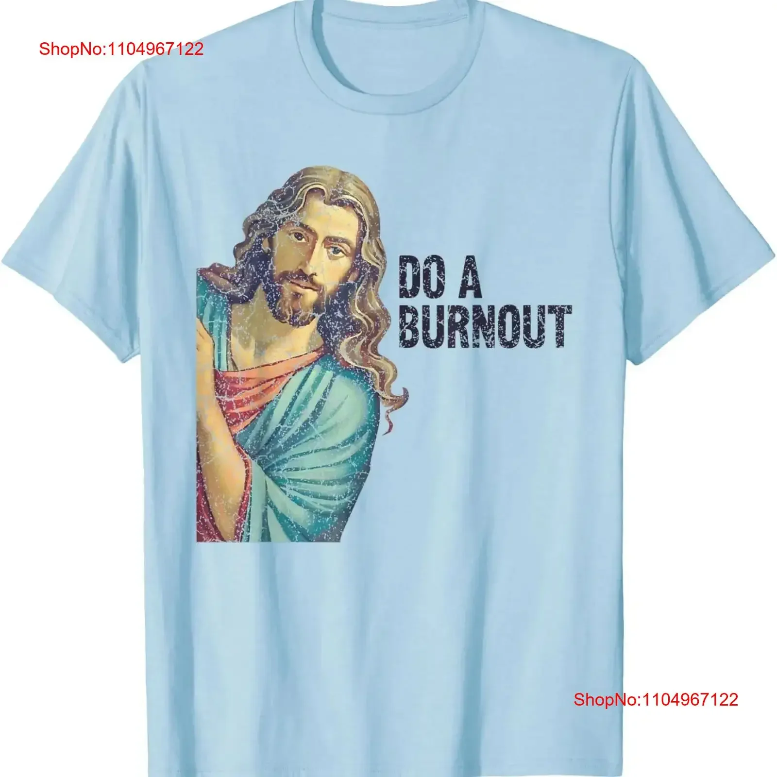 

Футболка «Сделай Берну Иисус Мем», забавная надпись, жесткая рабочая футболка, винтажная стираная унисекс, универсальная домашняя эластичная повседневная уличная одежда