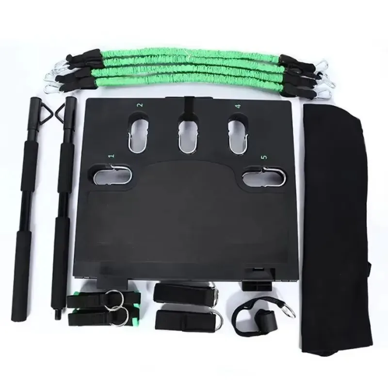 Multifunctional Portable Home Gym Resistance Rope Set Fitness Board Pulling Device for Sports Training