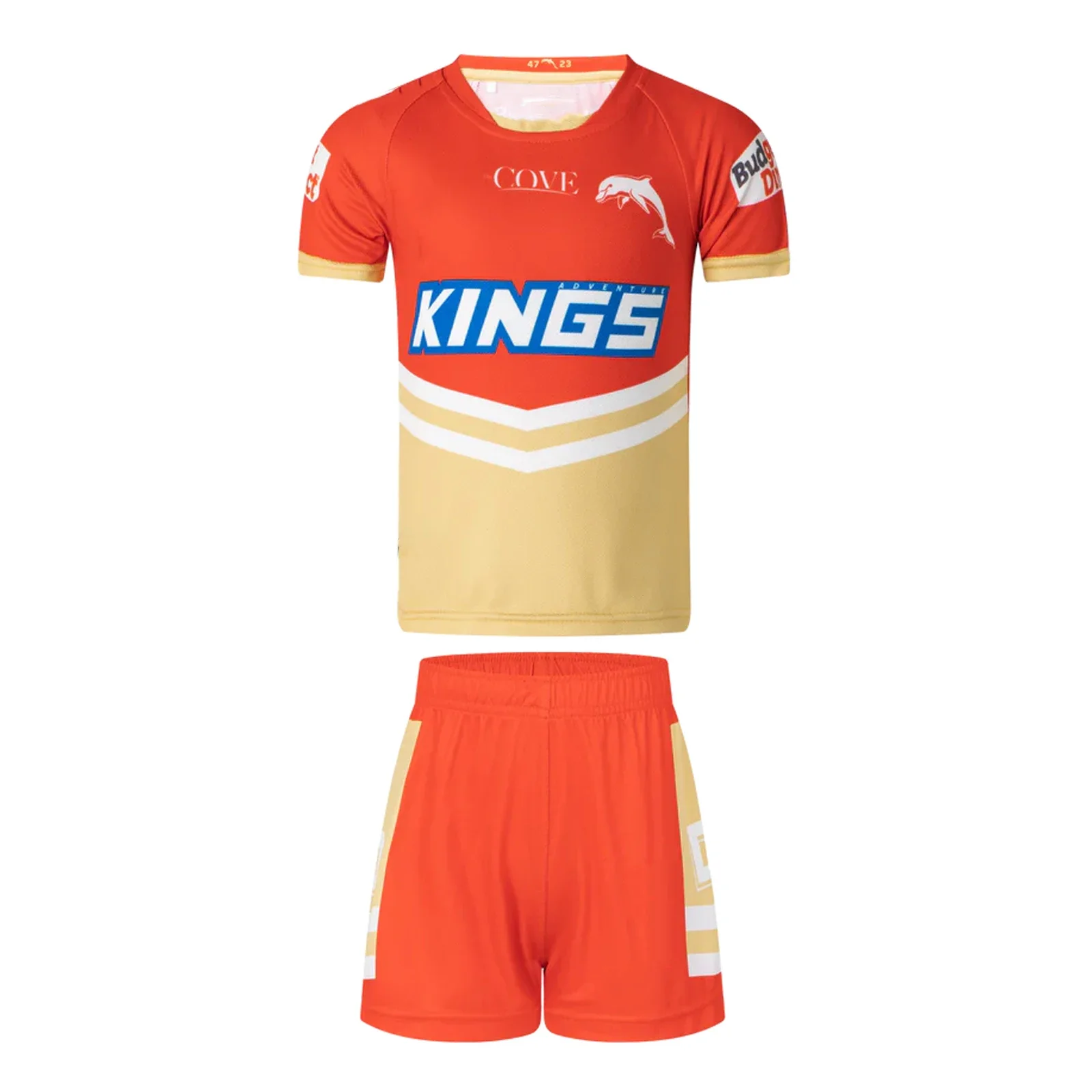 

2023 Dolphins Kids Home set Rugby Jerseys