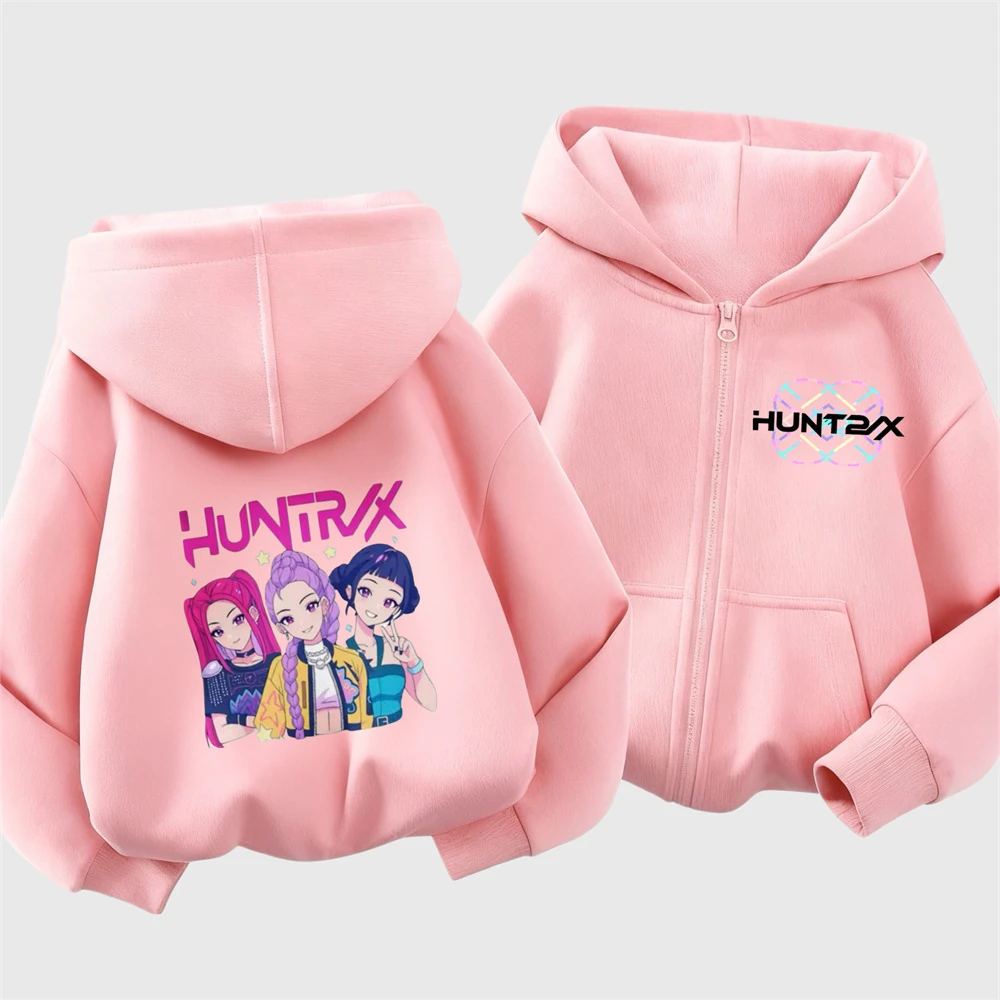 1-7Age الفتيات معاطف الموضة فضفاضة ملابس رياضية غير رسمية فيلم الكرتون أغطية رأس مطبوعة الأطفال الخريف مقنعين القمم ملابس خارجية #6