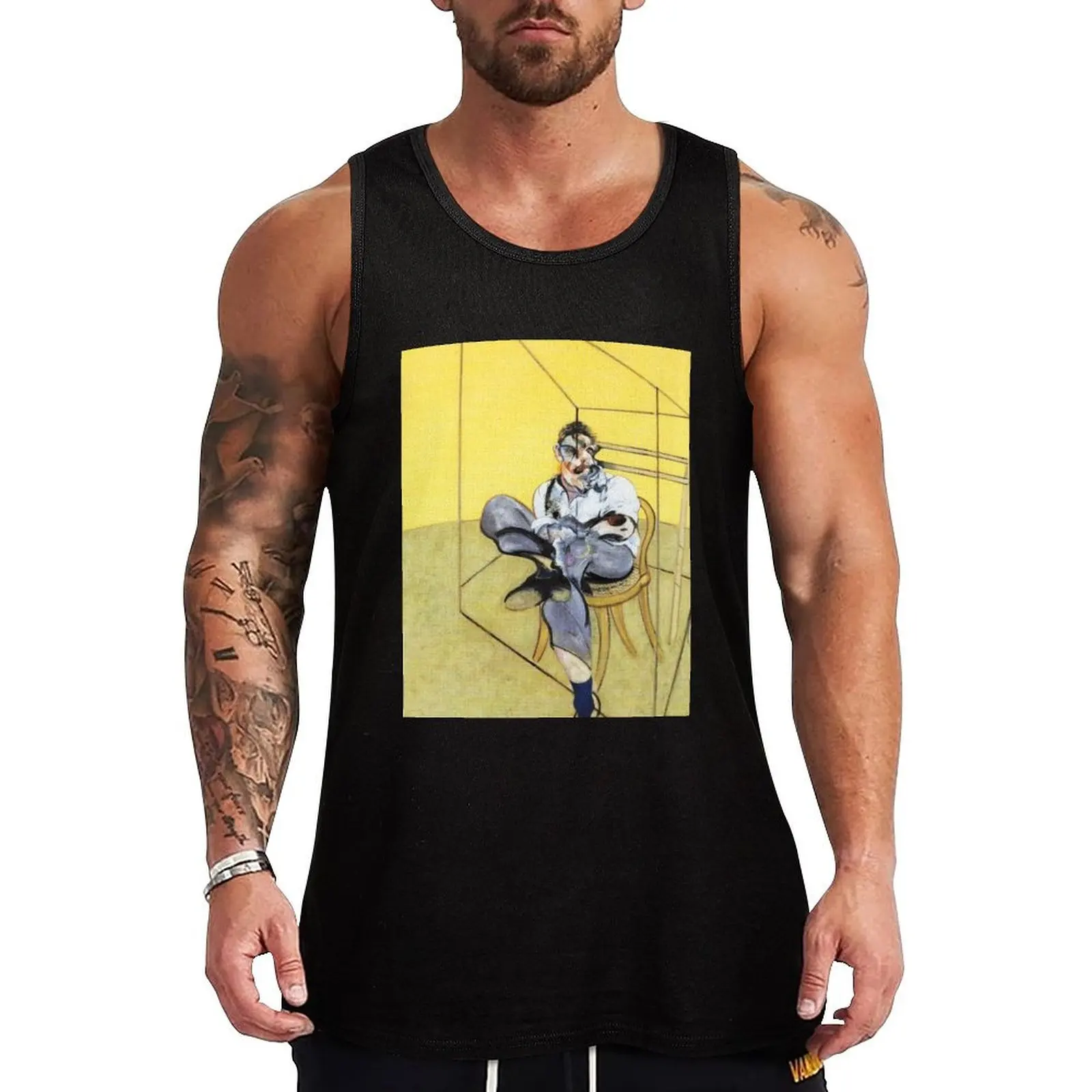 

Francis Bacon artwork Francis Bacon paintings Tank Top sleeveless shirt man bodybuilding t shirt Men's gym T-shirt for fitness