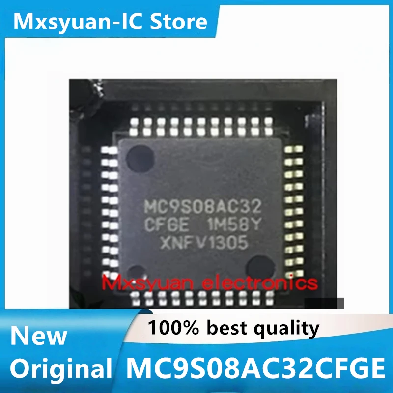 

Mxsyuan 5PCS/LOT MC9S08AC32CFGE MC9S08AC32 CFGE MC9S08AC32CFGER LQFP44 100% New original