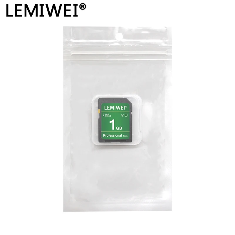 LEMIWEI-Cartão de Memória Flash SDXC de Alta Velocidade, Cartão SD original para dispositivos digitais, 256MB 512MB 1GB 2GB, 633X