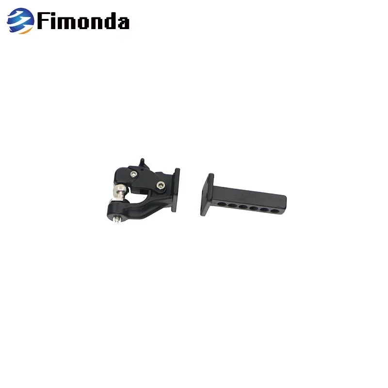 Metal Trailer Rescue Hook for 1/10 RC Crawler Car TRX4 SCX10 AXI03007 yk4102 TF2 CC01 RTG86100 Upgrade Accessories