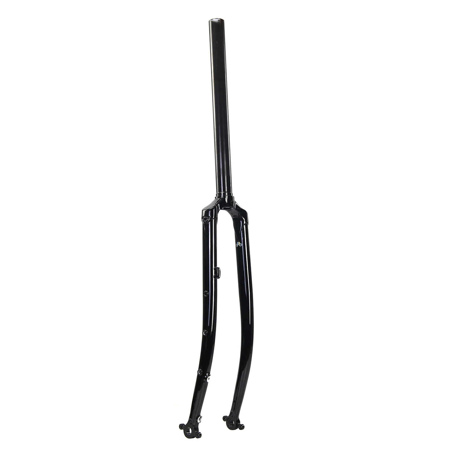 AliExpress SILVEROCK Chromoly Steel Road Bike 700C Thru Axle Rigid Fork 1 inch 25.4mm 28.6mm Flat Disc Brake  Threadless Chrome Forks