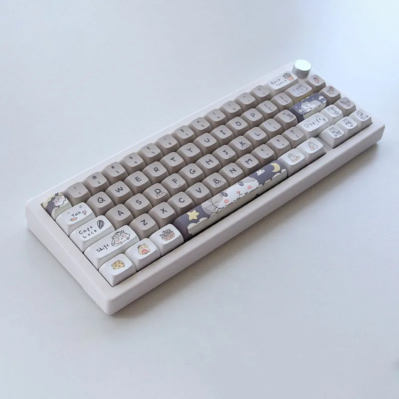 

Cute PBT Keycap Set for Mechanical Keyboard,Me Mouse Theme,XDA Profile