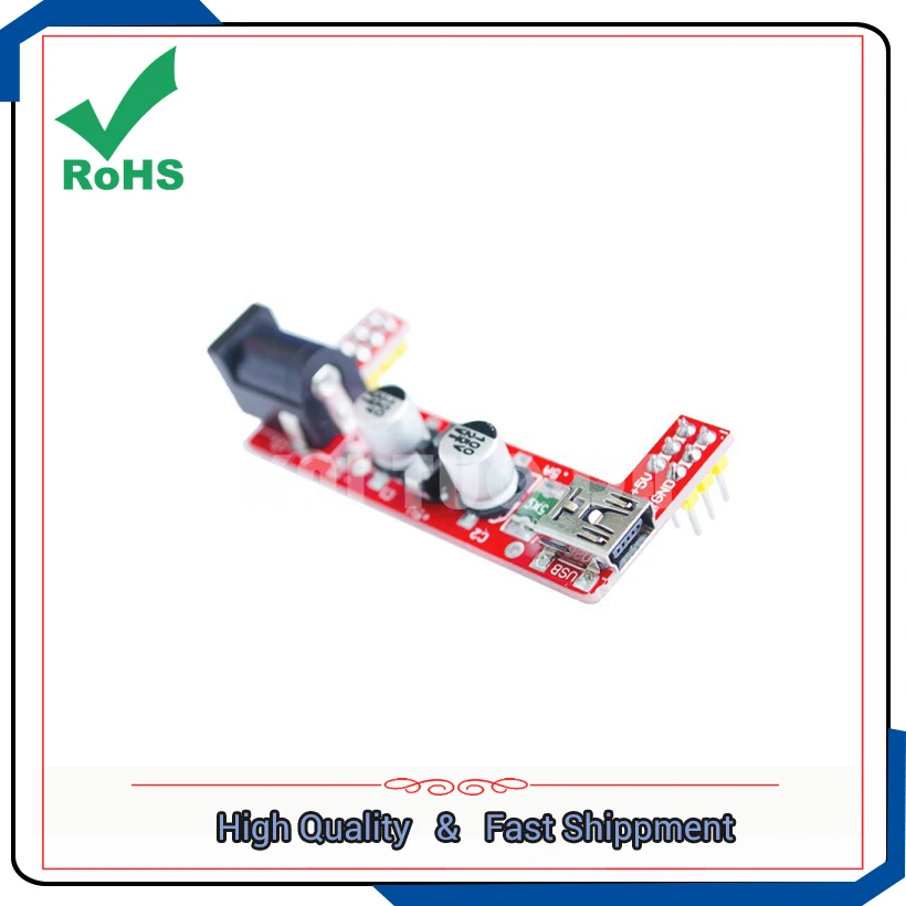 B10 Breadboard dedicated dc-dc power supply module 2-way 5V 3.3V red (without bread board) module