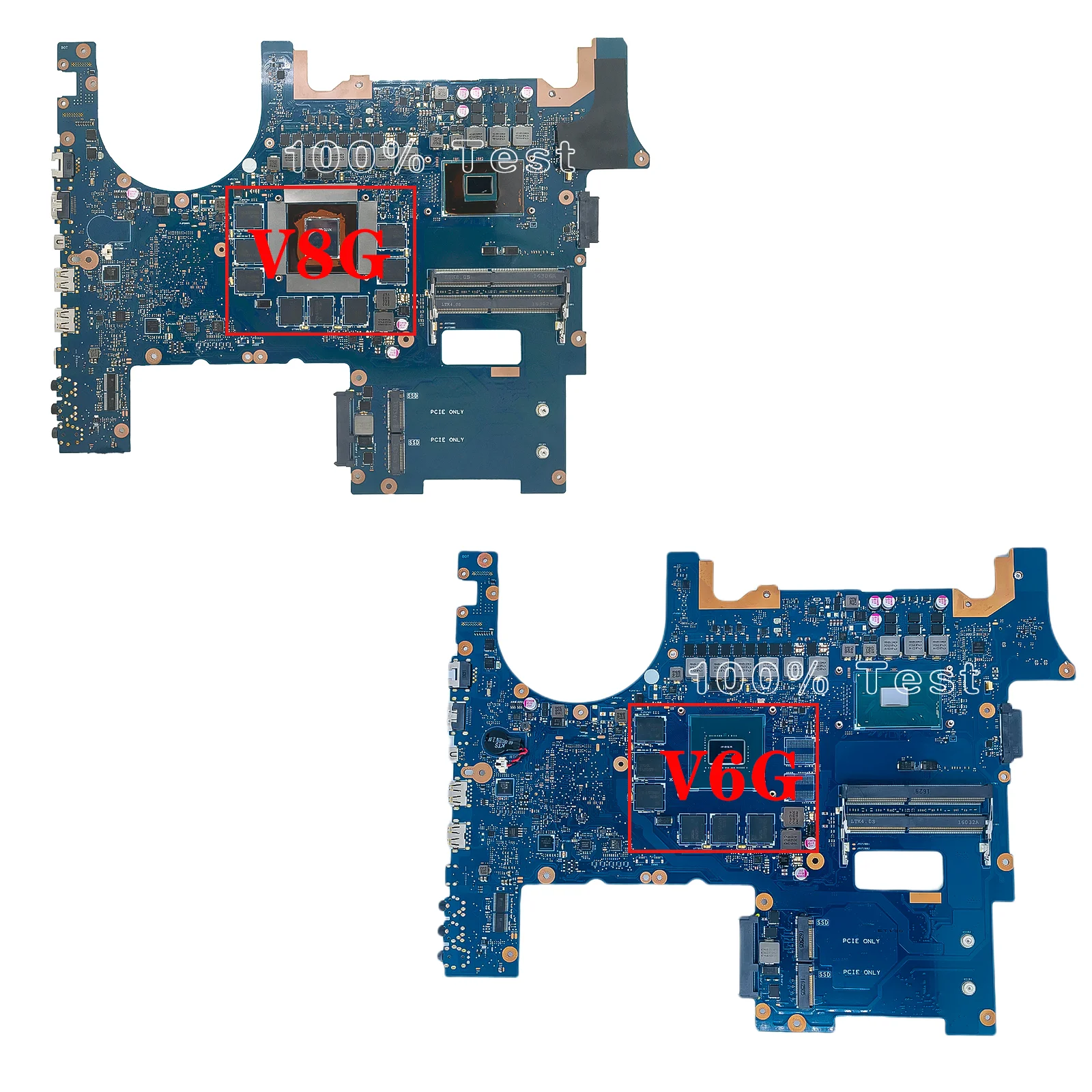 KEFU Notebook Mainboard For ASUS ROG G752VS G752VM G752VSK Laptop Motherboard i7 6th/7th GTX1060/6G GTX1070/8G DDR4