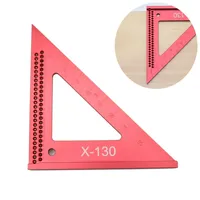 90 degrees Precision Woodworking Line Scriber Triangle Ruler Measuring Gauge Square Ruler Carpenter Woodworking Tools