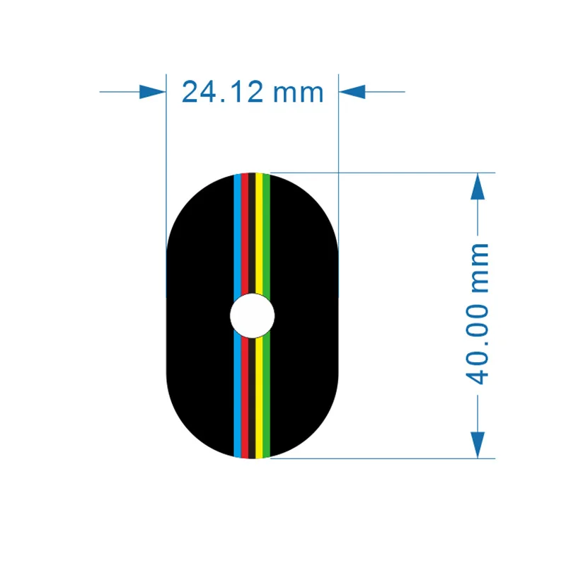 2025 New Mountain Road Bicycle Presta Valve Stickers UCI Bike Tire Air Nozzle Protective Adhesive Decoration APPROVED Decals