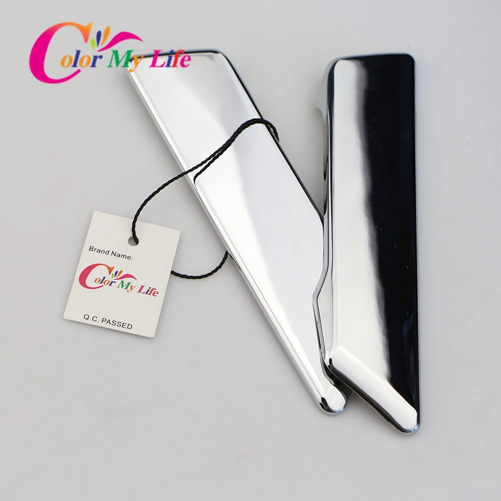 2Pcs/Set ABS Chrome Rear Door Handle Protection Cover Back Door Handle Trim for Toyota C-HR CHR 2016-2023 Parts