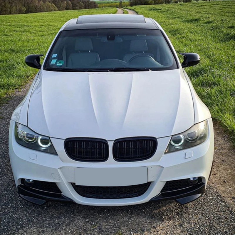 Front Bumper Side Splitter Cover Front Bumper Side Diverter Cover For BMW 3 Series E90 320I 330I M-Tech 2009-2012