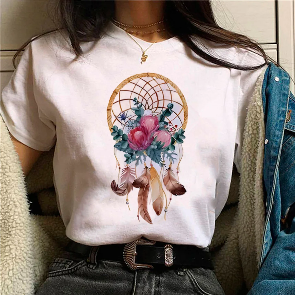 Dream Catcher t-shirts women harajuku t shirt girl manga clothing